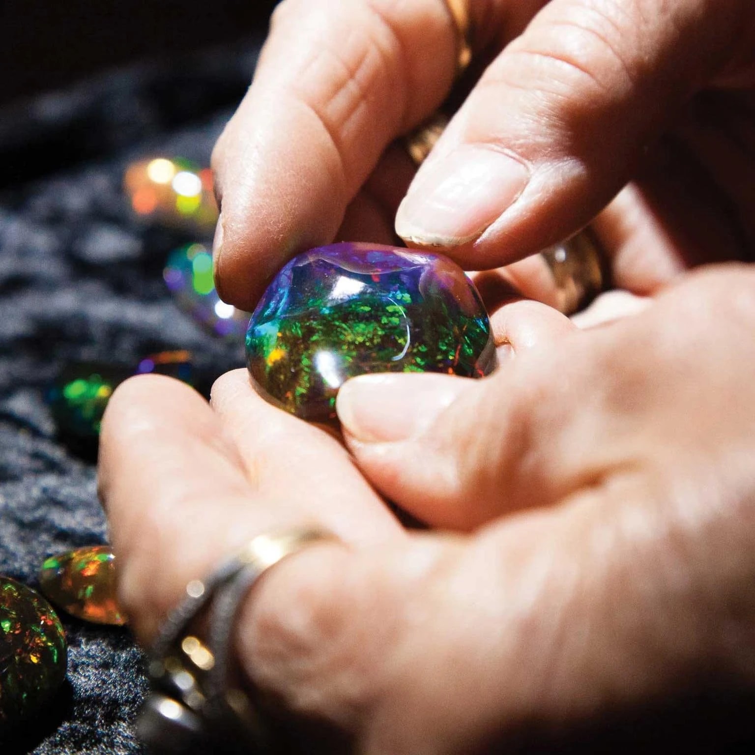 Ethiopian Black Opal