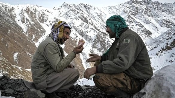 Miners in the Hindu Kush