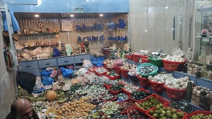 Gemstone shop in Peshawar