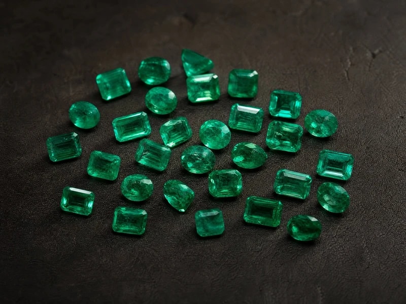 Colombian Emerald Parcel — Fine Quality
