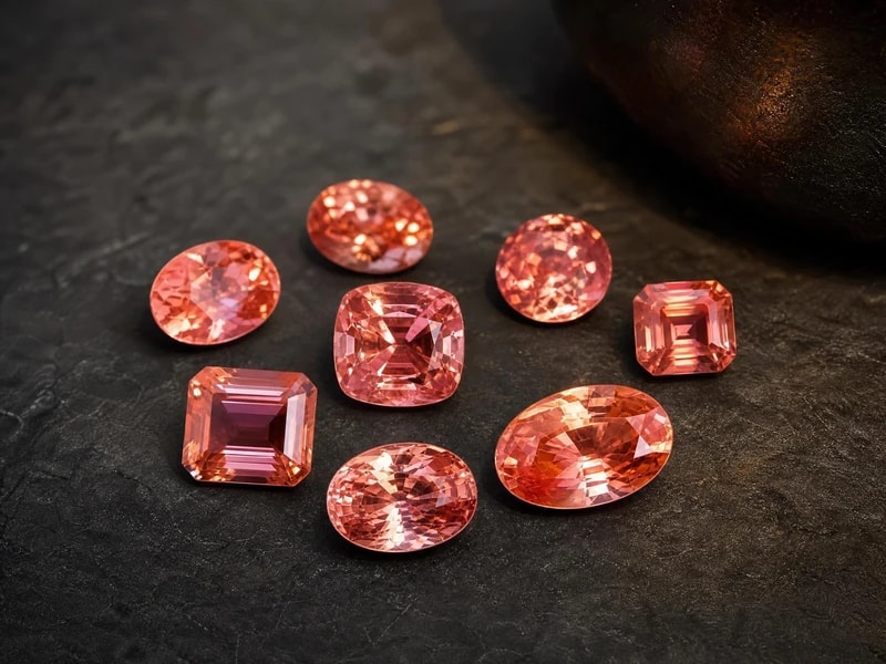 Padparadscha Sapphire Parcel — Ceylon