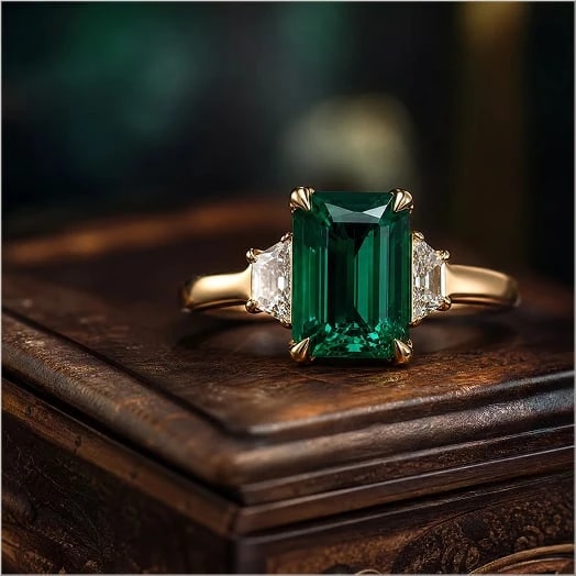 Spinel Signet Ring